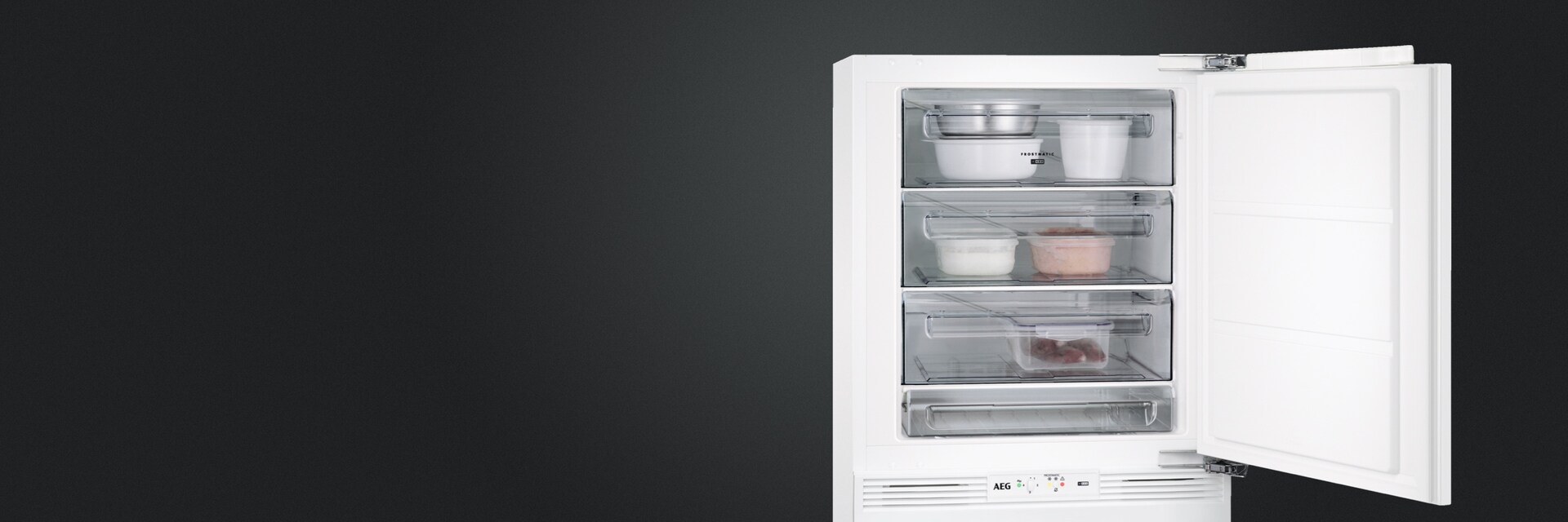 Integrated freezer